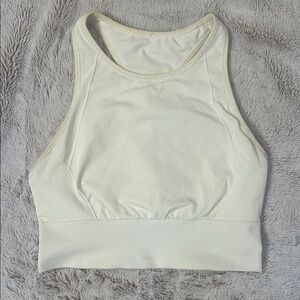Lululemon Athletica Cream Sports Bra